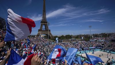 Olympic fever gives France's president and caretaker government a break