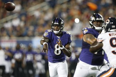 Ravens QB Lamar Jackson, CB Marlon Humphrey have hilarious interaction after practice