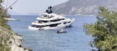 Door left open thought to be cause of sinking of luxury £16m superyacht off Greek island