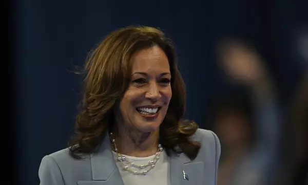 Kamala Harris campaign raises $310m in July as presidential race is transformed