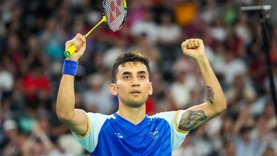 Lakshya Sen claims historic win to become first Indian male shuttler to enter Olympic semis