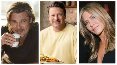 Chef Jamie Oliver reveals he was Brad Pitt's birthday present from Jennifer Aniston