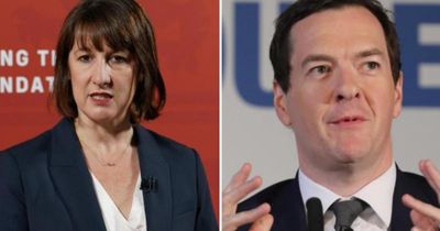 Rachel Reeves is a 'mini-me', says George Osborne