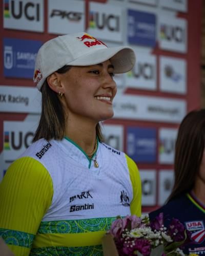 Saya Sakakibara Wins Gold In Women's BMX Final In Paris