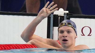 Léon Marchand adds fourth gold to Olympic swimming haul