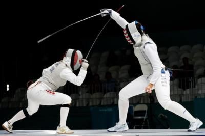 US Women's Foil Fencing Team Makes Olympic History In Paris