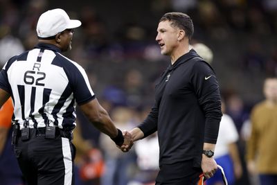 Dennis Allen on the benefit of having referees at training camp practice