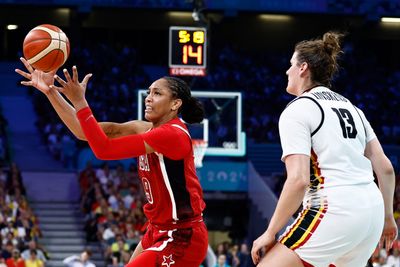 USA basketball’s A’ja Wilson says official told her to get her ’emotions in check’ at Paris Olympics