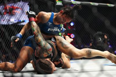 Taila Santos def. Liz Carmouche at 2024 PFL Playoffs 1: Best photos