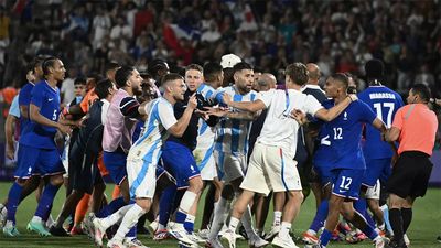 Paris Olympics: France knock Argentina out in men's football, ugly on-field scenes follow