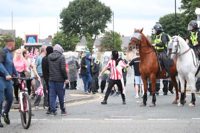 Sunderland condemn ‘shameful’ disorder following protest in city centre