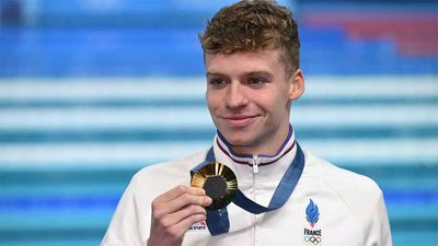 Paris 2024: Leon Marchand - First male swimmer since Michael Phelps to win four individual gold medals in single edition of the Olympics