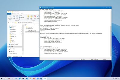 How to use SetupDiag to determine upgrade problems on Windows 10