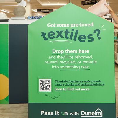 Dunelm wants your old bedding – the new online takeback scheme means you can easily recycle home textiles with free shipping