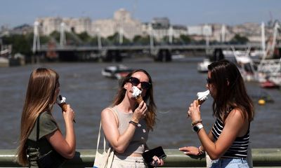 Sun, sea and sales … Britain’s delayed summer arrives to thaw the retail chill