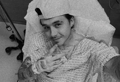 Brooklyn Beckham shares selfie from hospital bed as he reveals serious injury