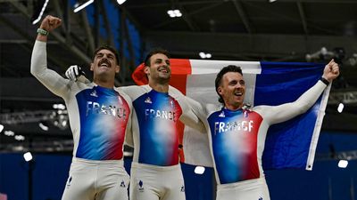 French sweep Olympic podium in men's BMX racing