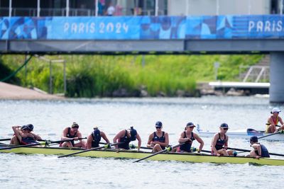 Great Britain women’s eight claim bronze on final day of rowing regatta