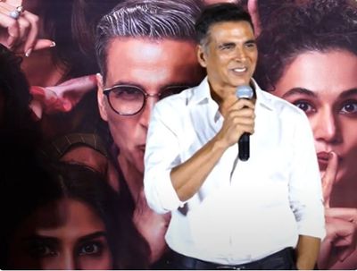 "Mara nahi hu.." Akshay Kumar's witty reply on his at 'Khel Khel Mein' trailer launch