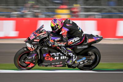 MotoGP British GP: Aprilia’s Espargaro stuns Ducatis to take pole