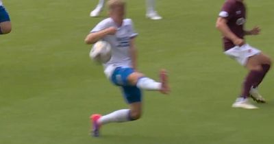 Reason Connor Barron's Hearts vs Rangers 'handball' wasn't given as a penalty