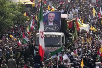 Iran's Revolutionary Guard Accuses US And Israel In Hamas Leader's Killing