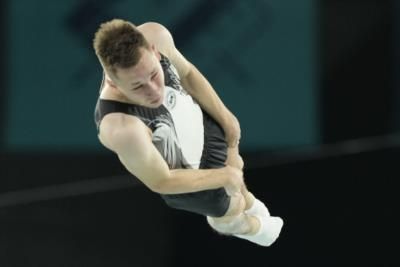 Men's Floor Exercise Final Underway At Bercy Arena