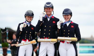 Britain overcome Dujardin whip scandal to claim dressage team Olympic bronze