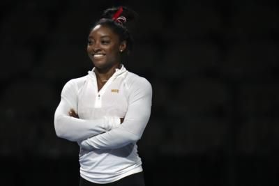 Simone Biles Dominates With Impressive Vault Performance