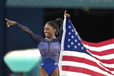 Simone Biles Clinches Gold In Individual Vault Final