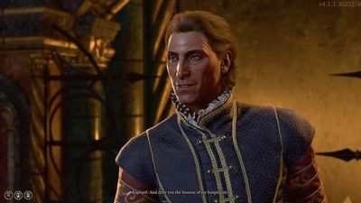 Exploring the "effortless grace" of theatrical villainy with Baldur's Gate 3's Raphael: "You don't play something that's evil, you play something that's charming"