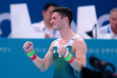 Rhys McClenaghan wins Ireland’s first gymnastics gold on pommel horse