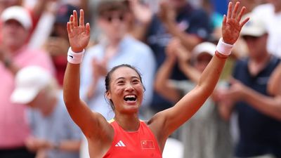 Qinwen Zheng Meets the Moment at the Paris Olympics