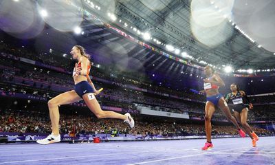 Femke Bol stuns with bolt from blue on Olympic night short of star power