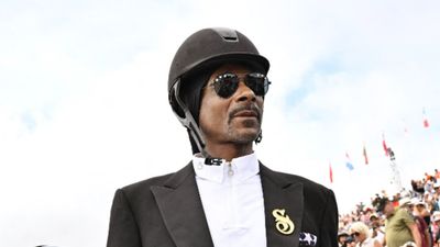 Snoop Dogg Was Most Engaged Fan at Olympics Equestrian Event