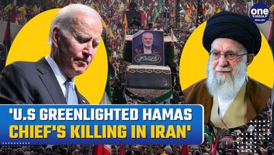 President Biden says he hopes Iran steps back after it swore vengence for dead Hamas leader killed in Tehran