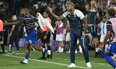 Thierry Henry harnesses Olympic flame to stake claim for France job