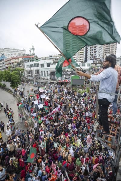 Violent Clashes In Bangladesh Over Government Jobs Quota