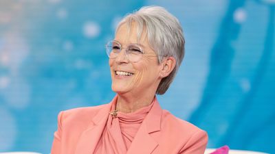 Jamie Lee Curtis looks radiant wearing hydrating eye patches that help 'de-puff, hydrate and target fine lines'