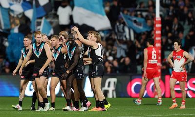 Port Adelaide are impostors no more as they smash Sydney’s aura of invincibility