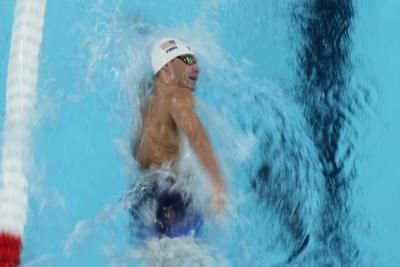 Bobby Finke Leads Men's 1500M Freestyle Final In Tokyo