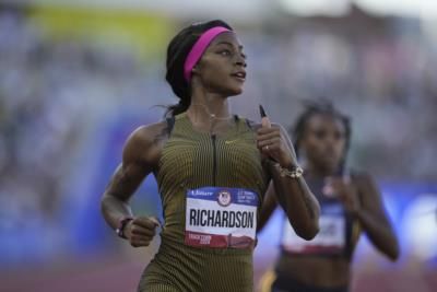 Sha'carri Richardson Wins Silver Medal In 100-Meter Sprint