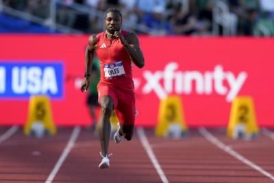 Michael Norman Dominates Men's 400M Qualifying Heat