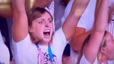 Katie Ledecky Went Wild Cheering for Bobby Finke’s Golden 1500M Freestyle Win