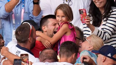 Viral Video: Tearful Novak Djokovic hugs daughter, family after claiming first-ever Olympic gold