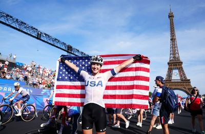 Pfeiffer Georgi upbeat despite squandering golden opportunity in the women’s road race