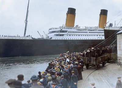 Titanic In Colour review – a gripping history, once you’ve made it through three minutes of staring at a carpet