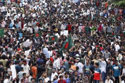 Bangladesh Protests Escalate, Demanding Prime Minister's Resignation