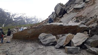 Himachal: Manali-Leh highway in Lahaul-Spiti blocked due to flash floods