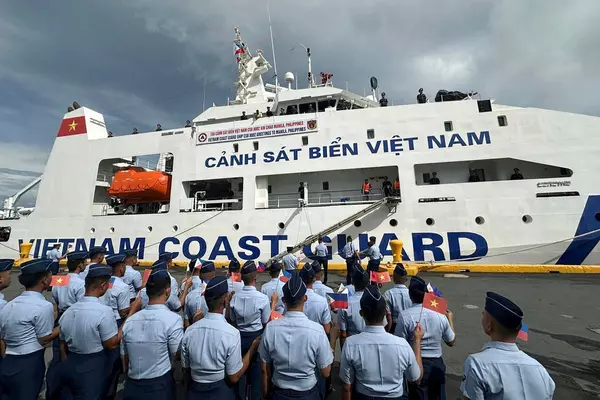 Vietnam's coast guard visits Philippines for joint drills as both face maritime tensions with China